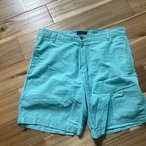 Saddlebred Men's Turquoise Flat Front Shorts